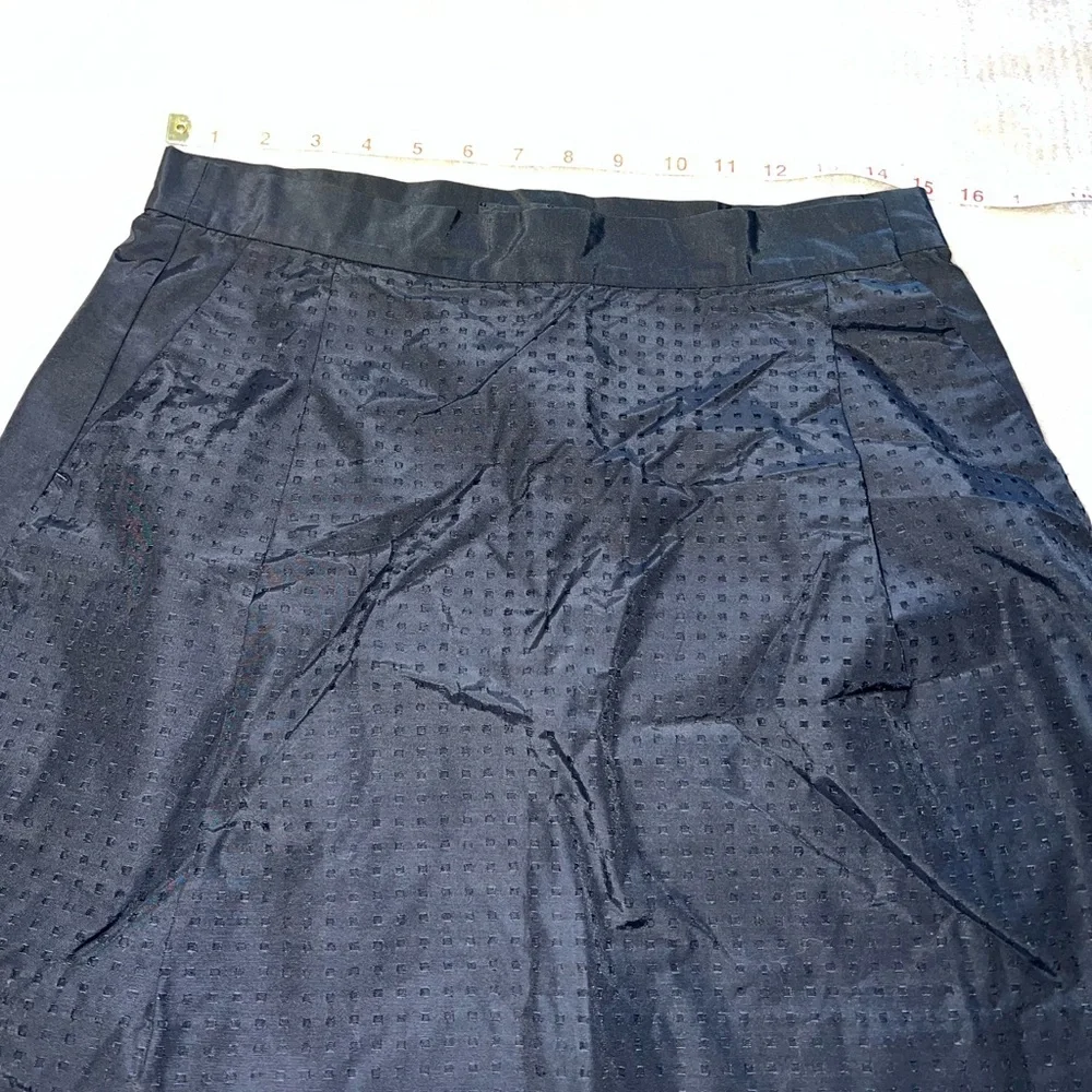 Kate Spade Saturday Black Eyelet Skirt Size 10 NWT